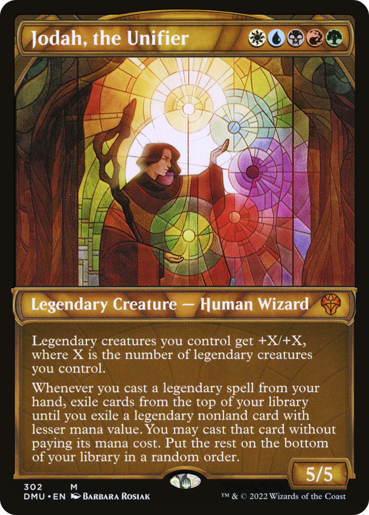Image of Jodah, the Unifier (Showcase) (DMU-302) - Dominaria United: (Showcase)