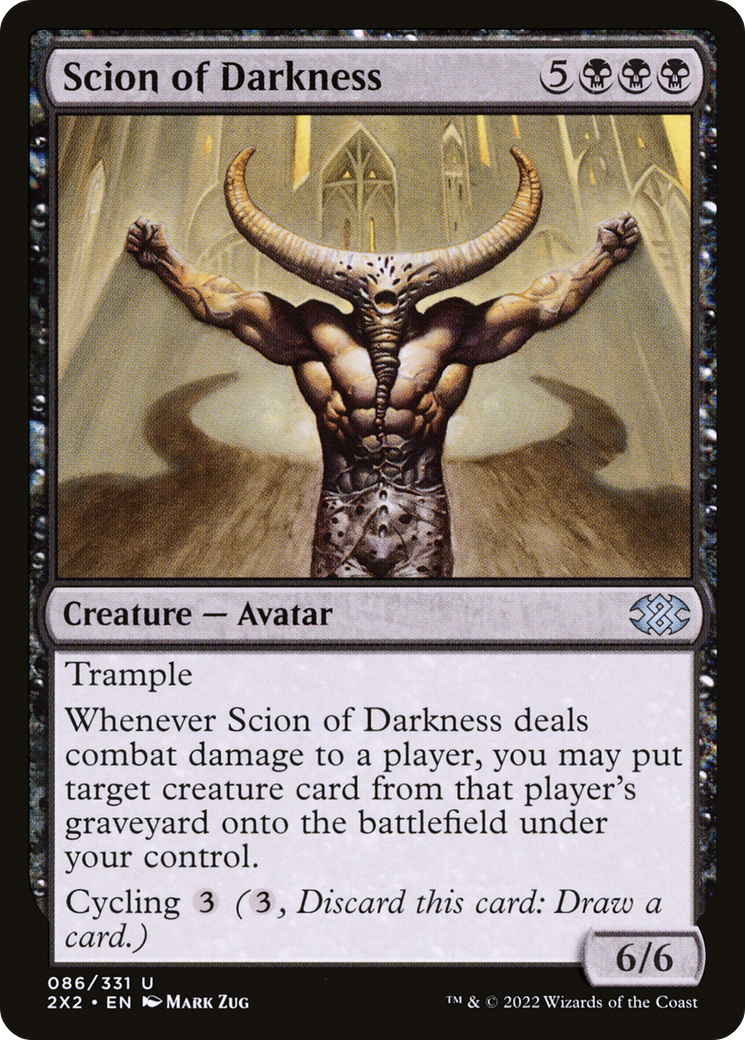 Image of Scion of Darkness (2X2-086) - Double Masters 2022