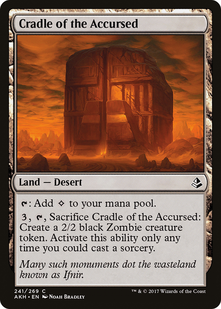 Image of Cradle of the Accursed (AKH-241) - Amonkhet