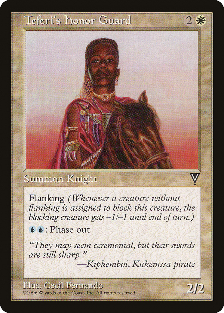 Image of Teferi's Honor Guard (VIS-) - Visions