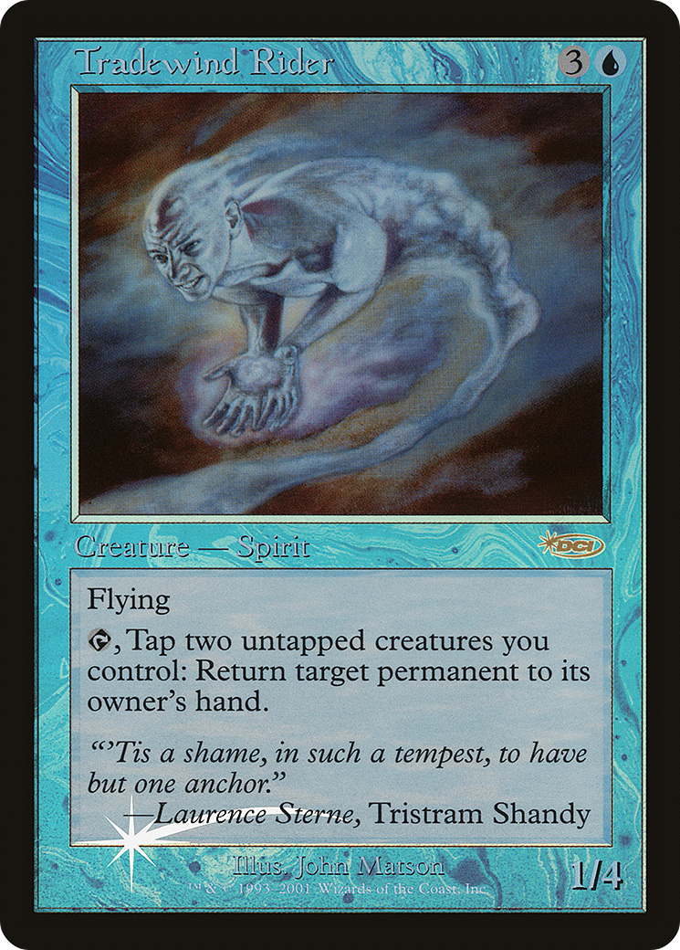 Image of Tradewind Rider (JDG-002) - Judge Gift Cards 2002 Foil