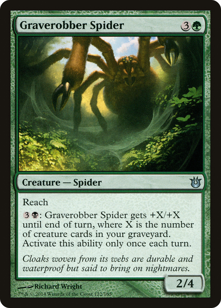 Image of Graverobber Spider (BNG-122) - Born of the Gods