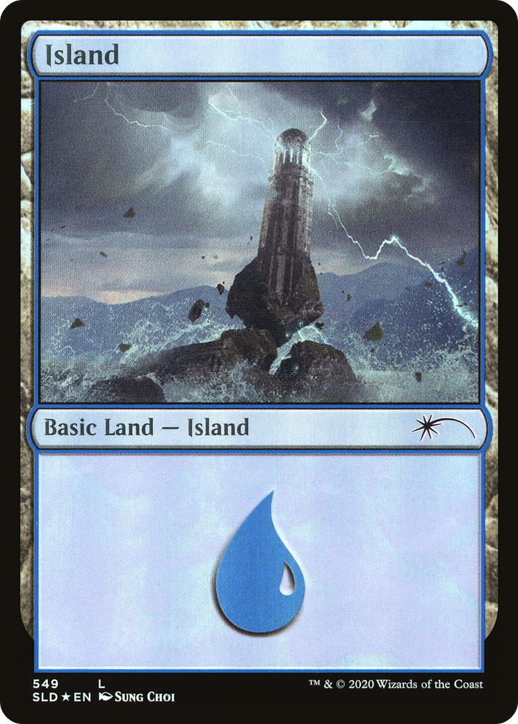 Image of Island (549) (SLD-549) - Secret Lair Drop Foil