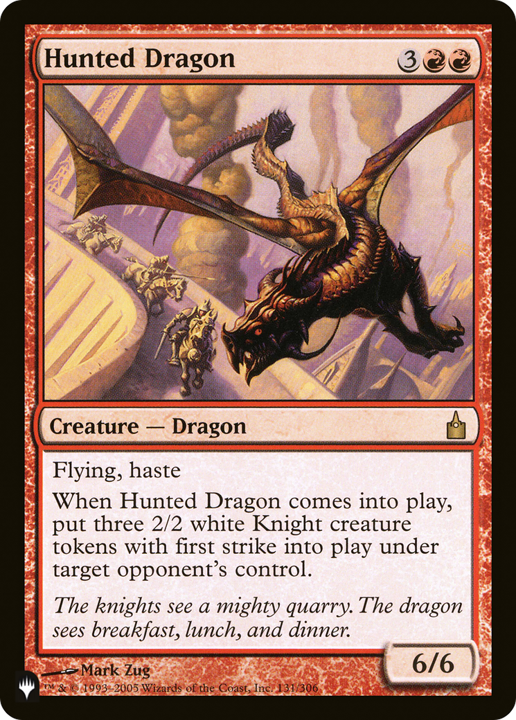 Image of Hunted Dragon (LIST-131/306) - The List