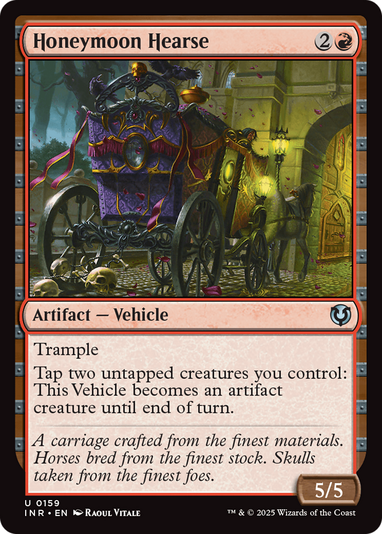 Image of Honeymoon Hearse (INR-159) - Innistrad Remastered Foil
