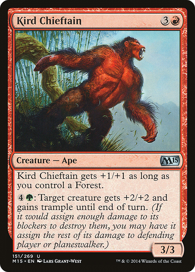 Image of Kird Chieftain (M15-151) - Magic 2015