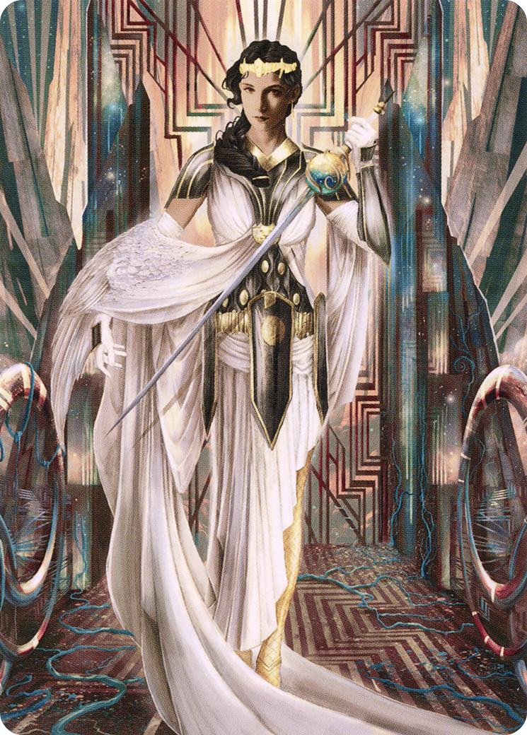 Image of Elspeth Resplendent // Elspeth Resplendent (ASNC-064) - New Capenna Art Series (Borderless) Foil