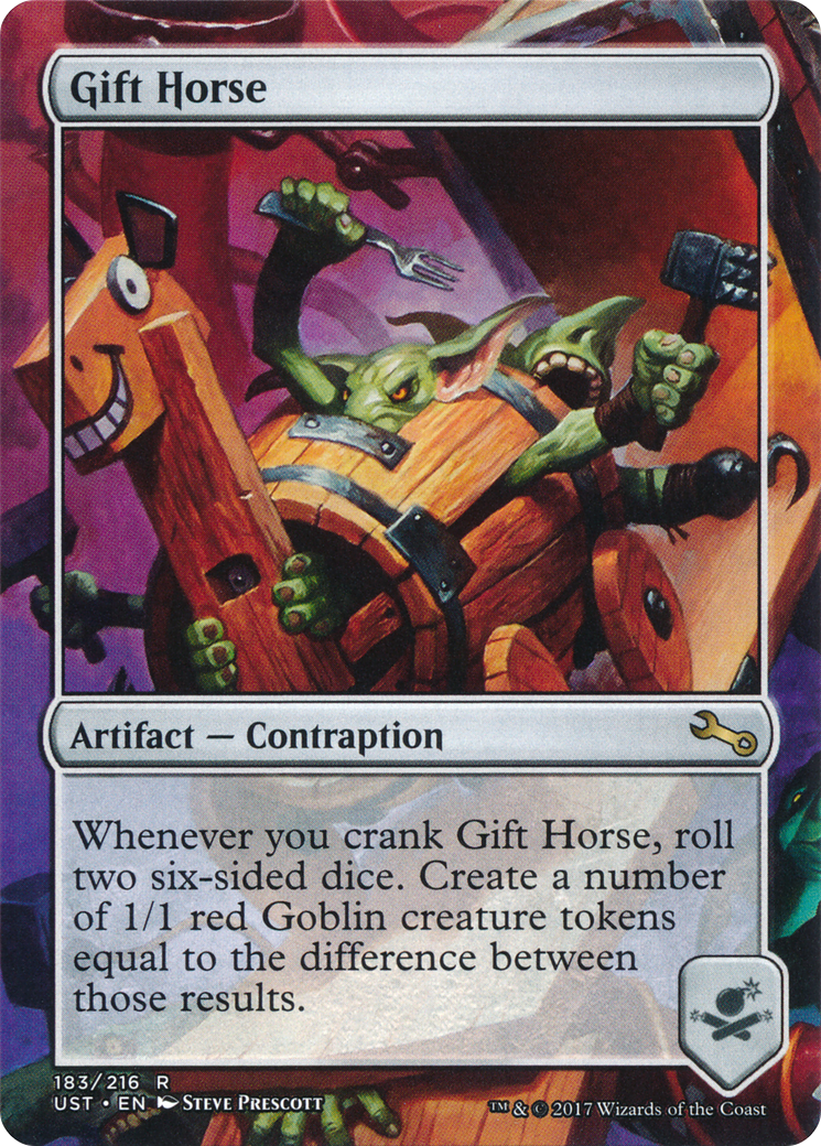 Image of Gift Horse (UST-183) - Unstable (Borderless)
