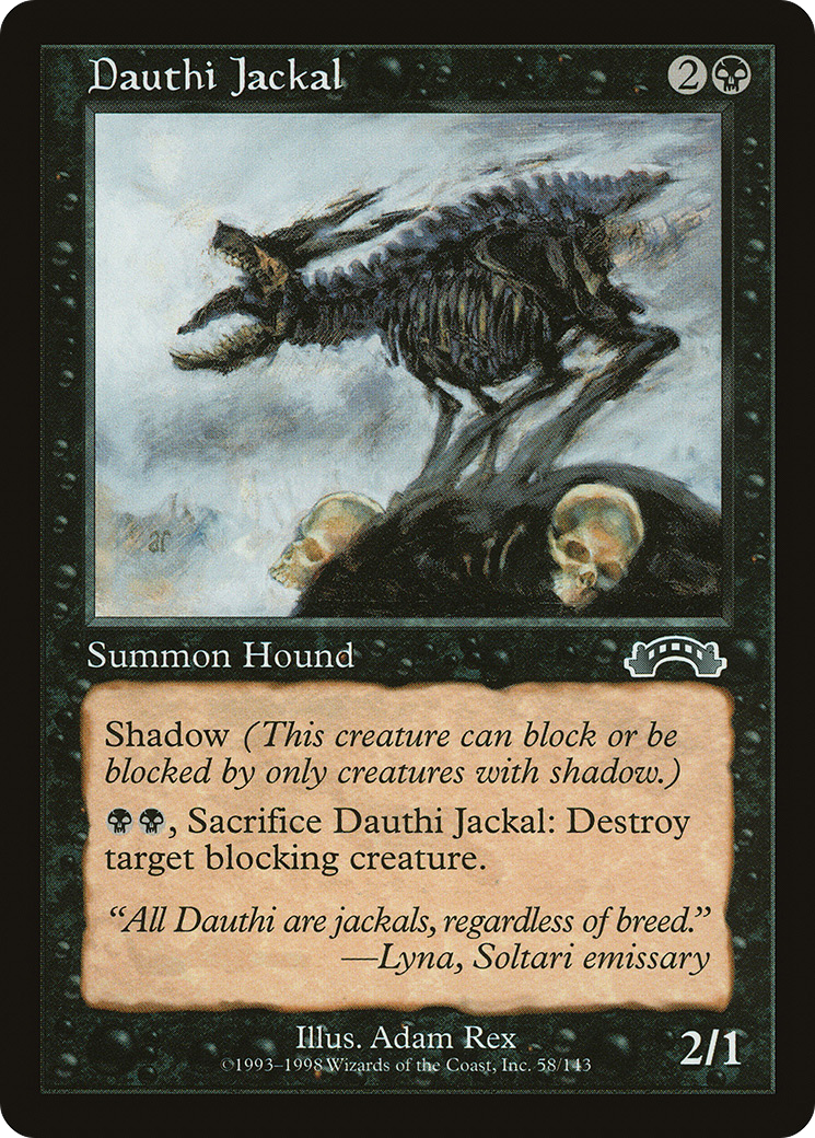 Image of Dauthi Jackal (EXO-058) - Exodus