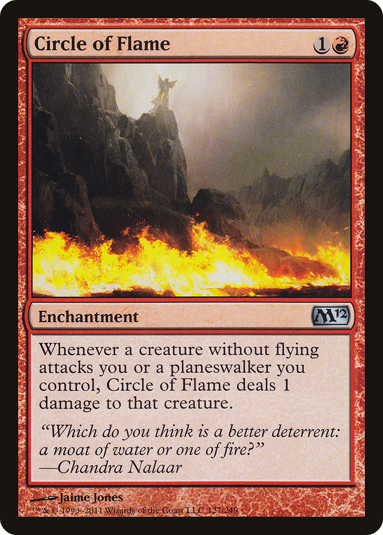 Image of Circle of Flame (M12-127) - Magic 2012