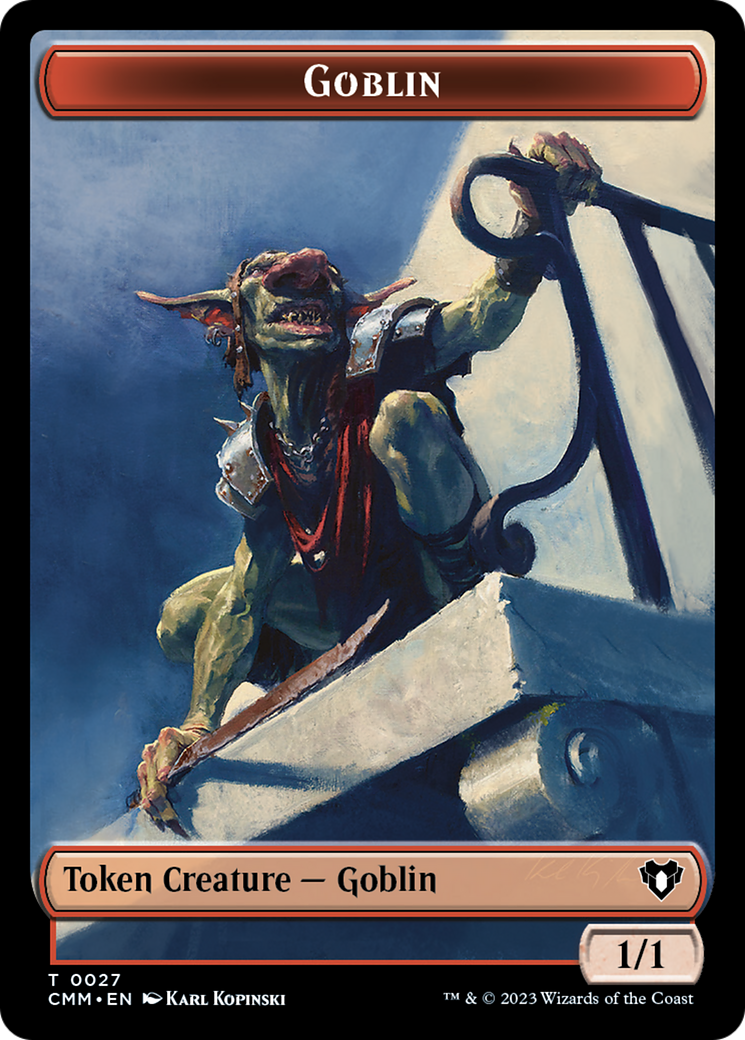 Image of Goblin (TCMM-027) - Commander Masters Tokens