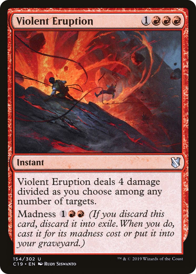 Image of Violent Eruption (C19-154) - Commander 2019