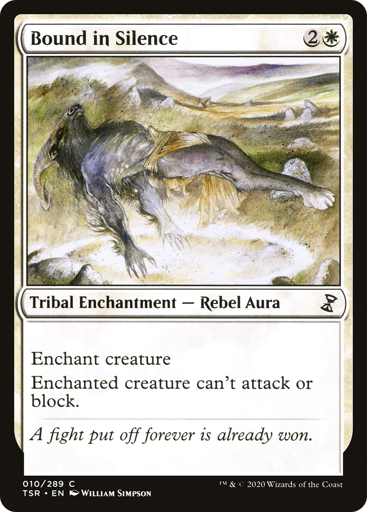 Image of Bound in Silence (TSR-010) - Time Spiral Remastered Foil
