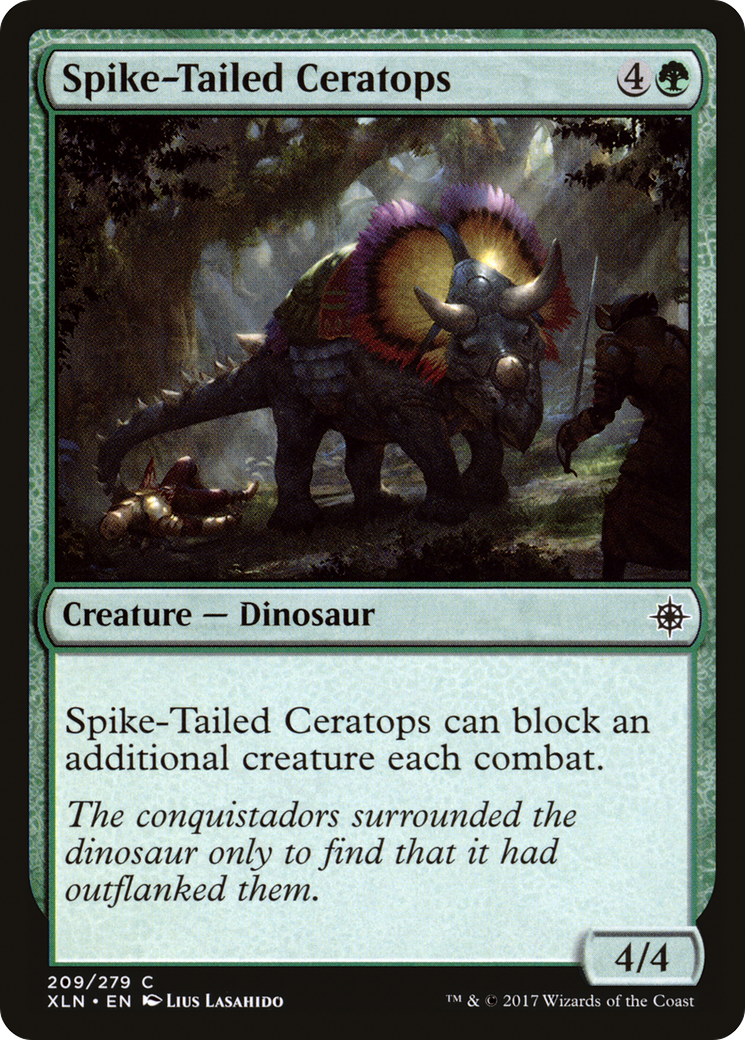 Image of Spike-Tailed Ceratops (XLN-209) - Ixalan
