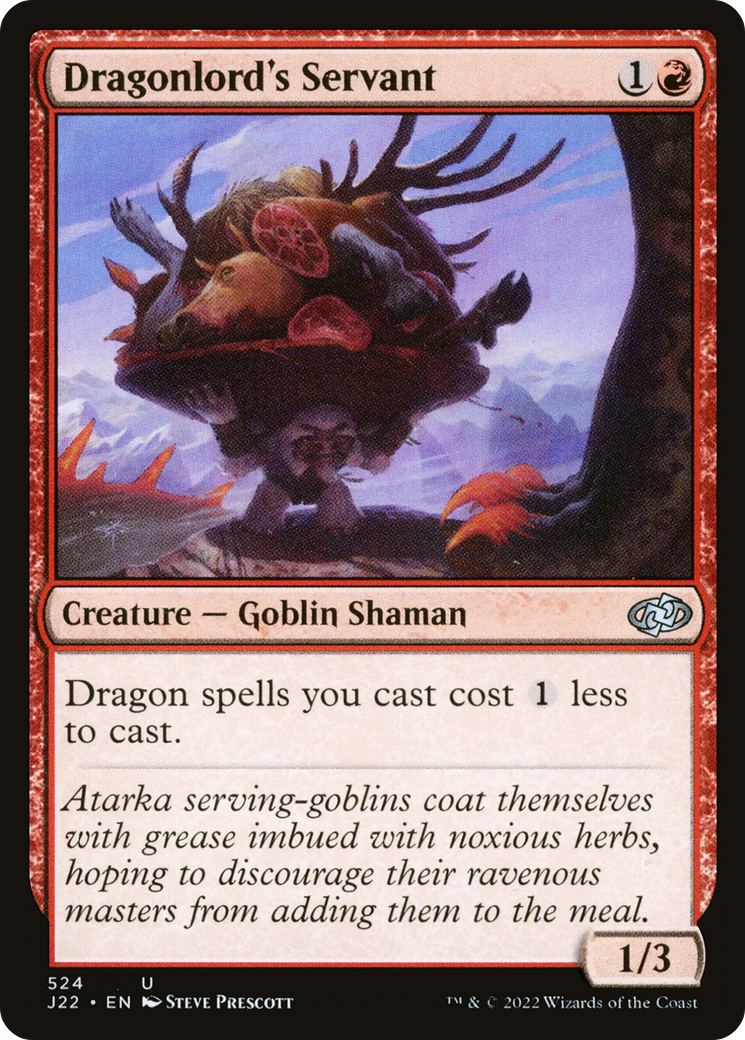 Image of Dragonlord's Servant (J22-524) - Jumpstart 2022