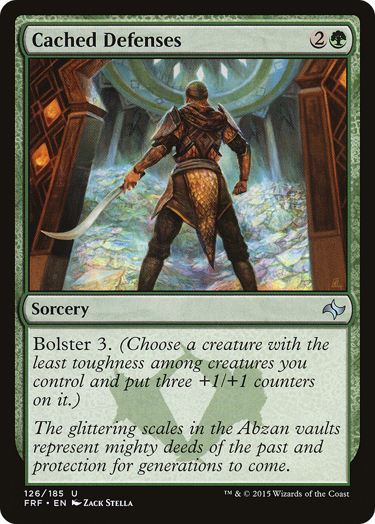 Image of Cached Defenses (FRF-126) - Fate Reforged