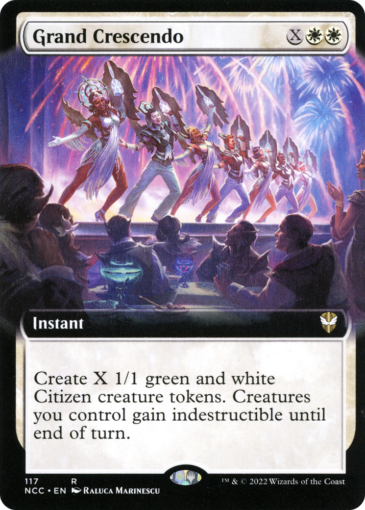 Image of Grand Crescendo (Extended Art) (NCC-117) - New Capenna Commander: (Extended Art)