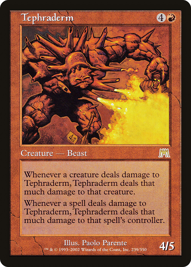 Image of Tephraderm (ONS-239) - Onslaught Foil