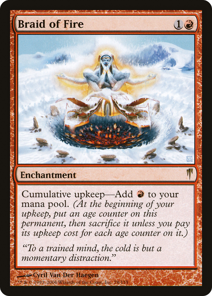 Image of Braid of Fire (CSP-078) - Coldsnap Foil