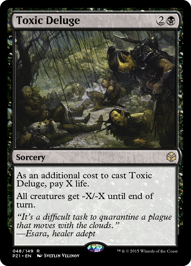 Image of Toxic Deluge (PZ1-048) - Legendary Cube Prize Pack Foil