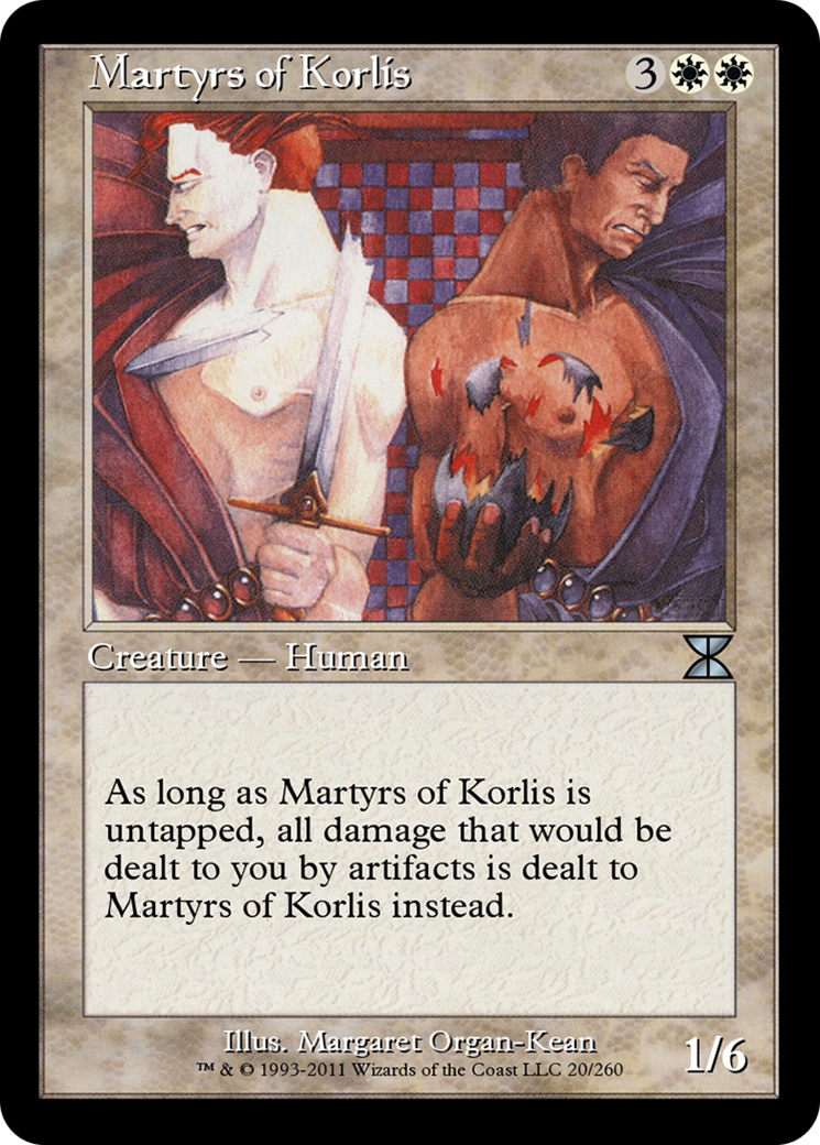 Image of Martyrs of Korlis (ME4-020) - Masters Edition IV Foil