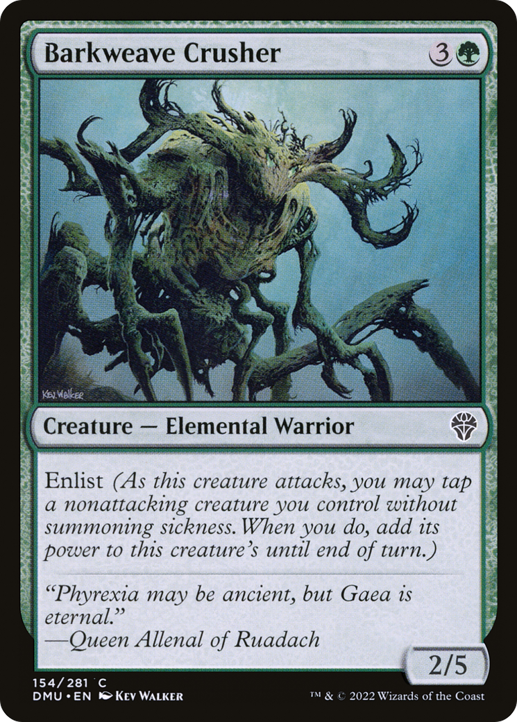 Image of Barkweave Crusher (DMU-154) - Dominaria United