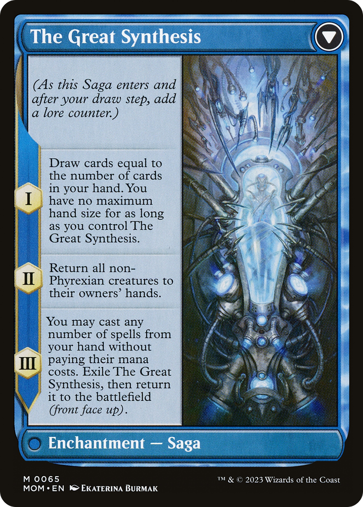 Image of Jin-Gitaxias (MOM-065) - March of the Machine Foil