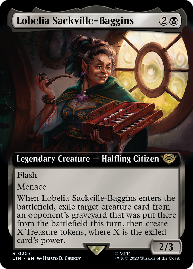 Image of Lobelia Sackville-Baggins (Extended Art) (LTR-357) - The Lord of the Rings: Tales of Middle-earth: (Extended Art)