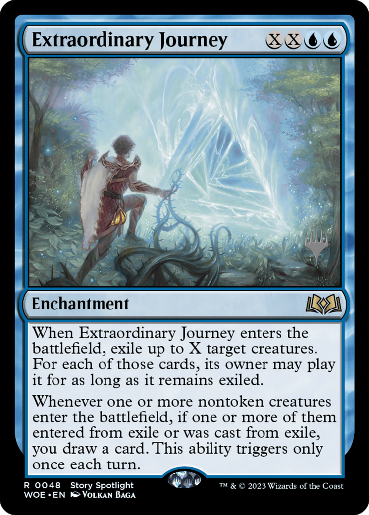 Image of Extraordinary Journey (PPWOE-048) - Wilds of Eldraine Promos