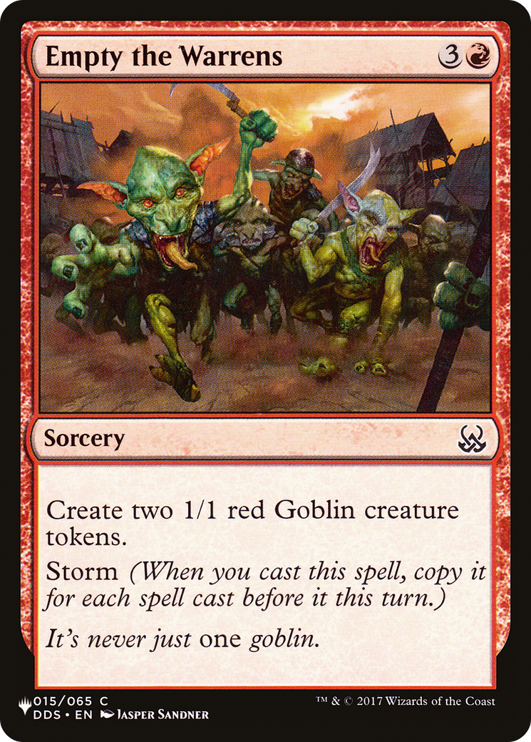 Image of Empty the Warrens (LIST-DDS-15) - The List