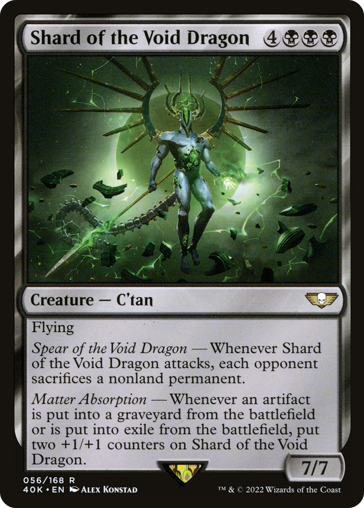 Image of Shard of the Void Dragon (40K-056) - Warhammer 40,000 Commander