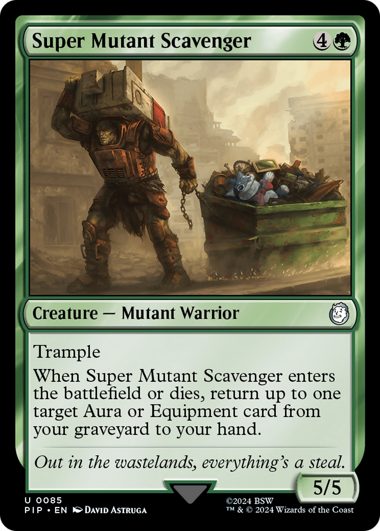 Image of Super Mutant Scavenger (PIP-085) - Fallout Foil