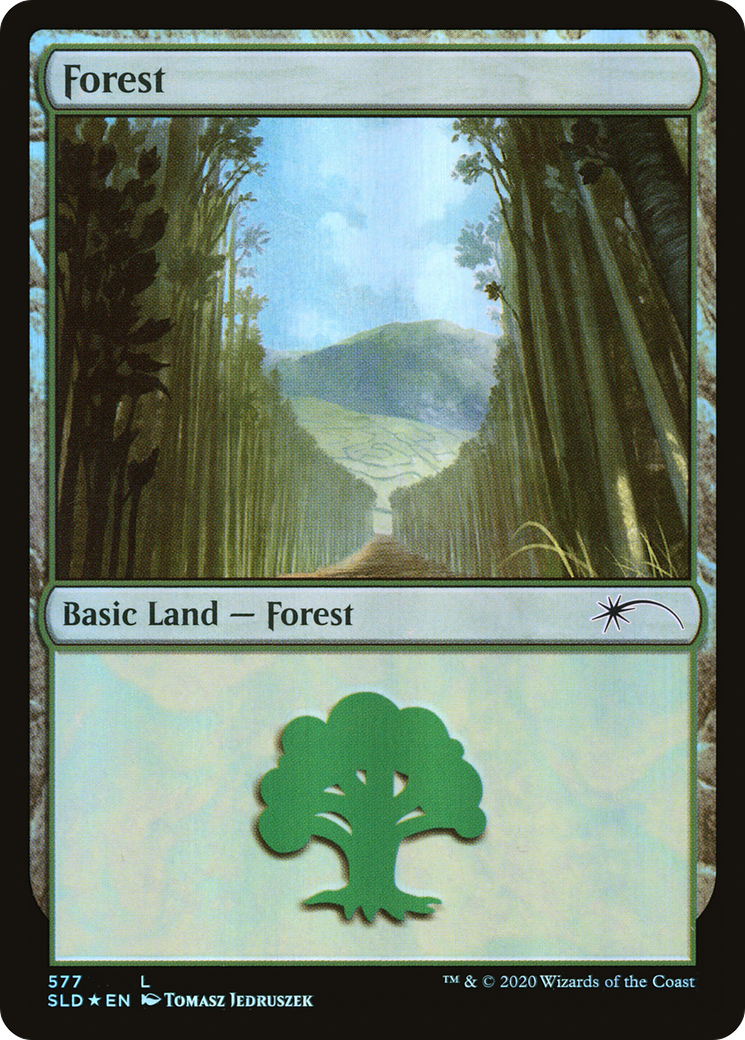 Image of Forest (577) (SLD-577) - Secret Lair Drop Foil