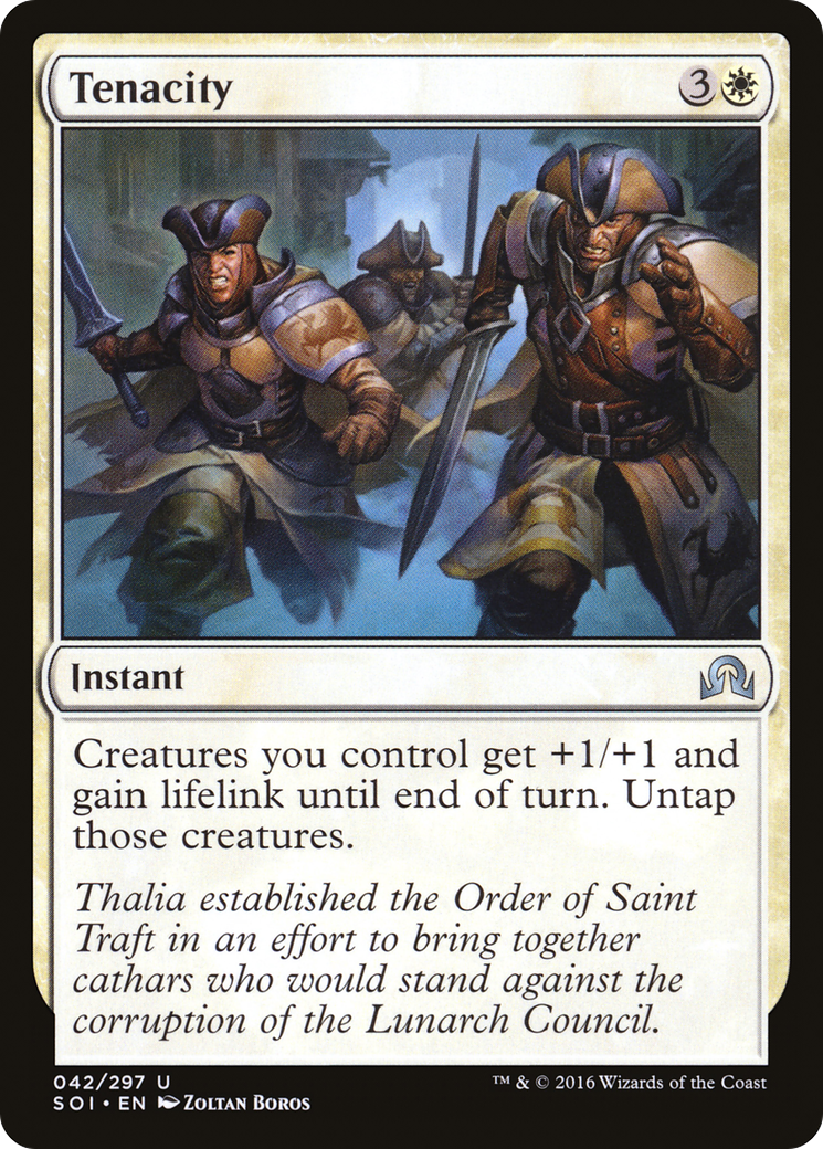Image of Tenacity (SOI-042) - Shadows over Innistrad Foil