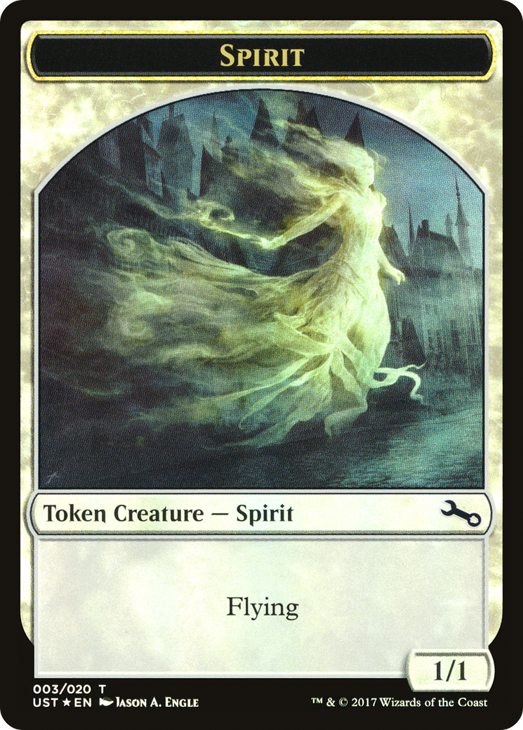 Image of Spirit Token (UST-003) - Unstable Tokens Foil
