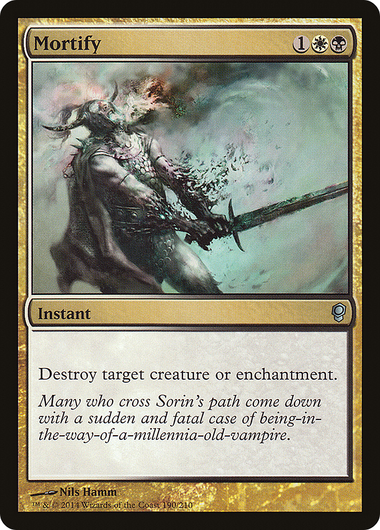 Image of Mortify (CNS-190) - Conspiracy Foil