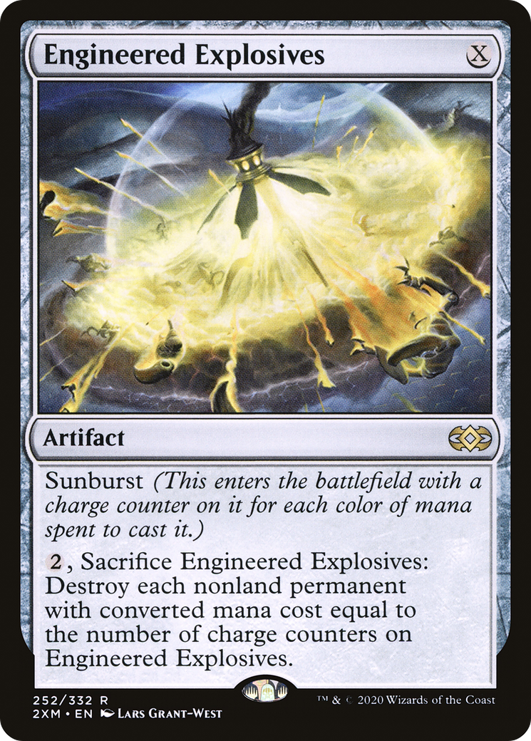 Image of Engineered Explosives (2XM-252) - Double Masters Foil