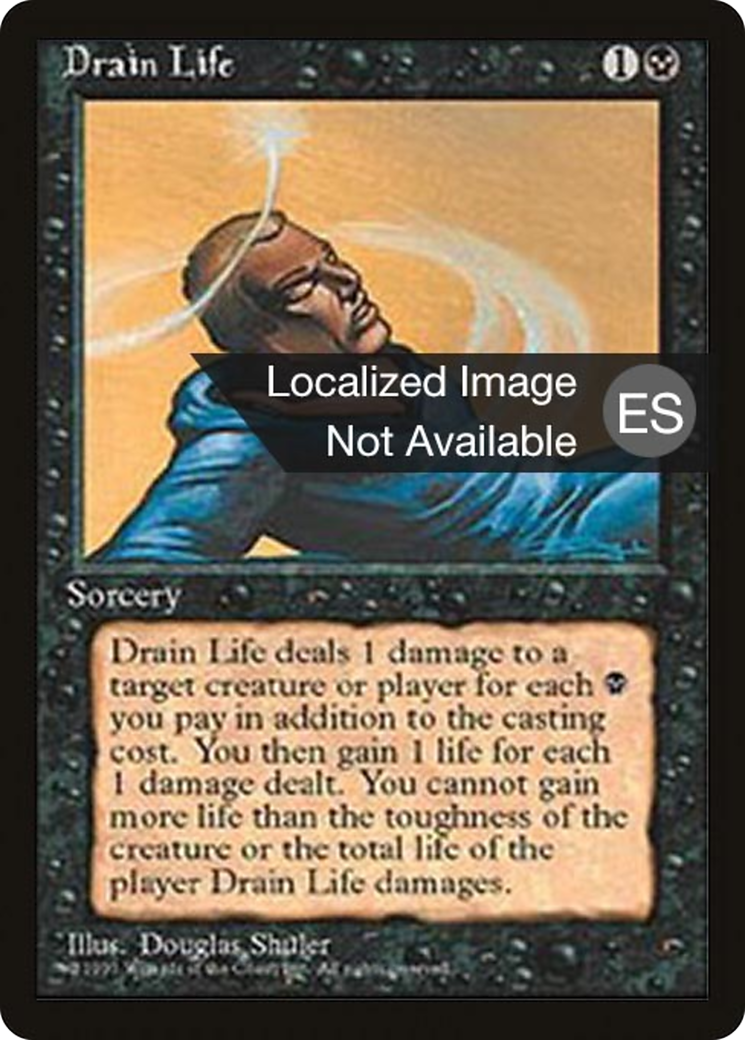 Image of Drain Life (4BB-016) - Fourth Edition Foreign Black Border