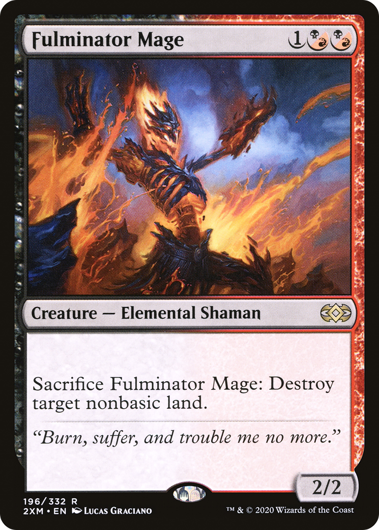 Image of Fulminator Mage (2XM-196) - Double Masters