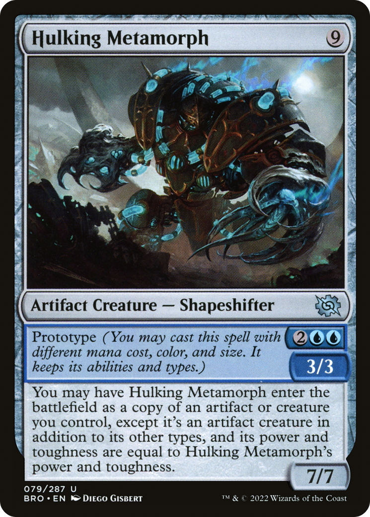 Image of Hulking Metamorph (BRO-079) - The Brothers' War Foil