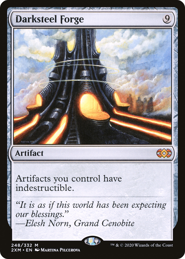 Image of Darksteel Forge (2XM-248) - Double Masters Foil