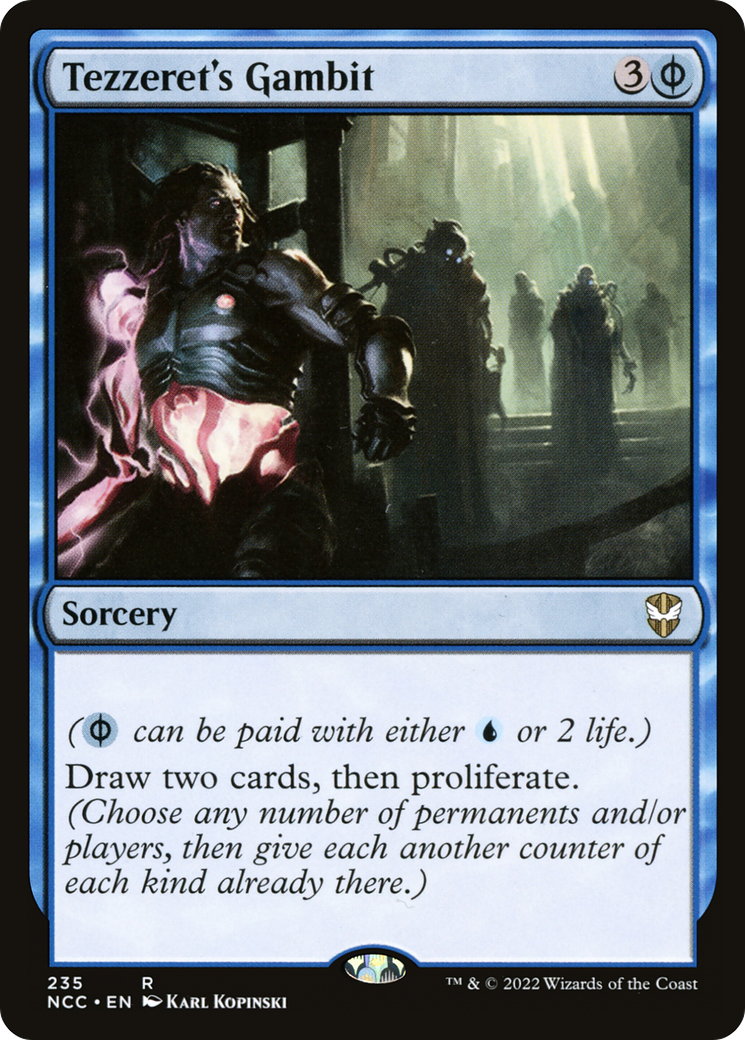 Image of Tezzeret's Gambit (NCC-235) - New Capenna Commander
