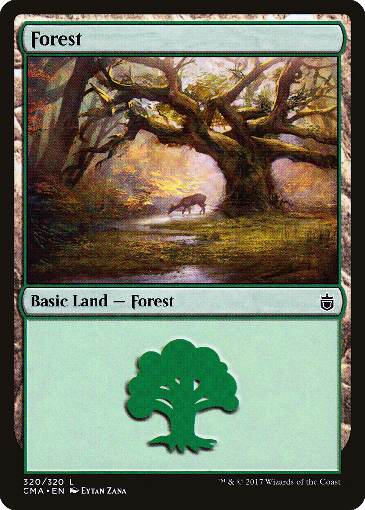 Image of Forest (320) (CMA-320) - Commander Anthology