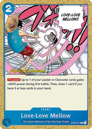Image of Love-Love Mellow (ST03-017) - Super Pre-Release Starter Deck 3: The Seven Warlords of the Sea
