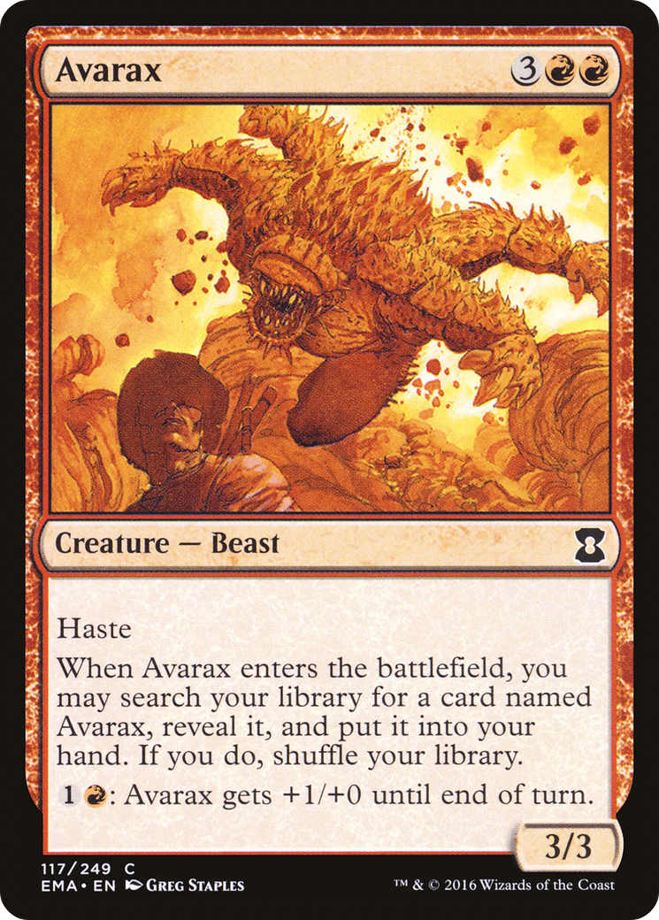 Image of Avarax (EMA-117) - Eternal Masters