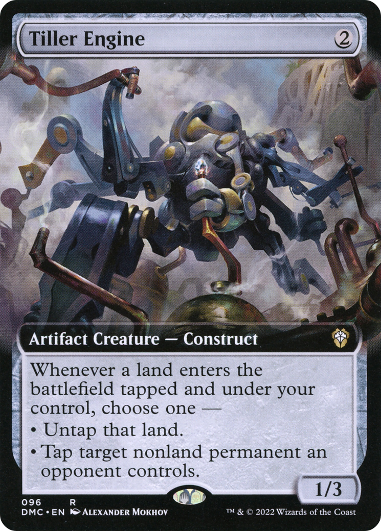 Image of Tiller Engine (Extended Art) (DMC-096) - Dominaria United Commander: (Extended Art)