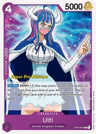Image of Ulti (ST04-002) - Super Pre-Release Starter Deck 4: Animal Kingdom Pirates