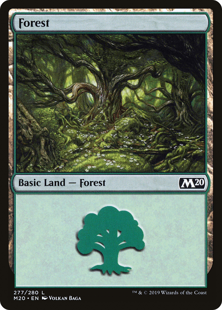 Image of Forest (M20-277) - Core Set 2020