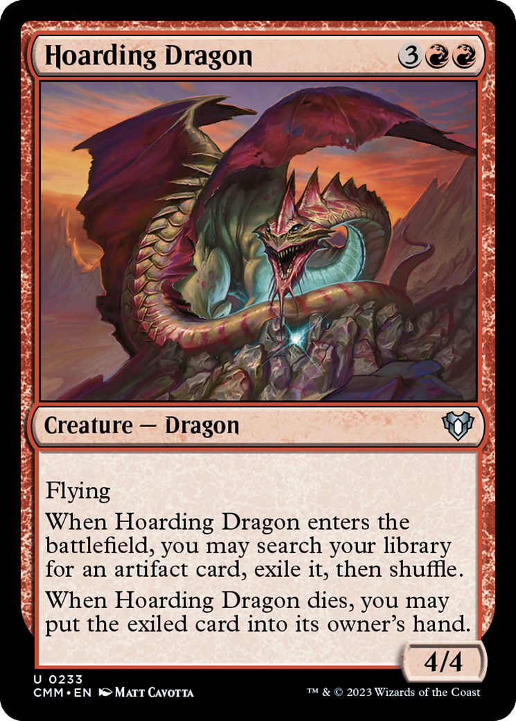 Image of Hoarding Dragon (CMM-233) - Commander Masters