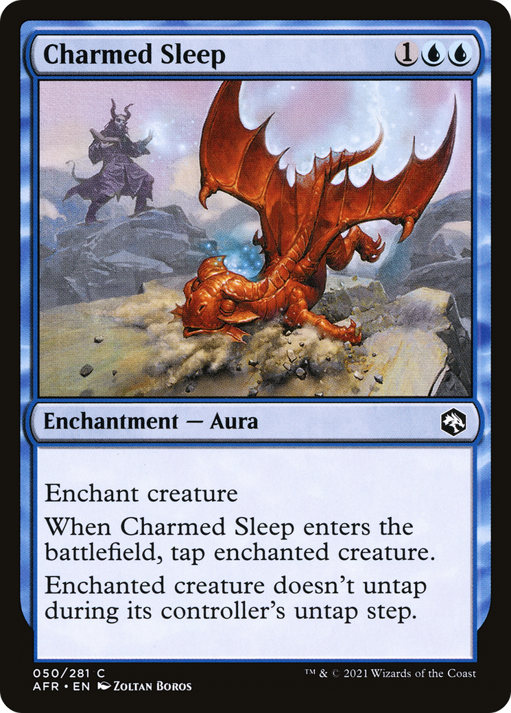 Image of Charmed Sleep (AFR-050) - Adventures in the Forgotten Realms Foil
